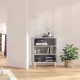 Sonata H Бюфет сив сонома 57x35x70 см инженерно дърво