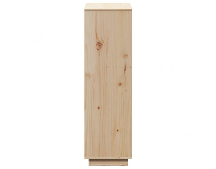 Sonata H Висок шкаф, 74x35x117 см, борово дърво масив