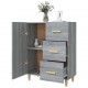 Sonata Dulap, gri sonoma, 69,5x34x90 cm, lemn compozit