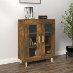 Sonata H Сайдборд, опушен дъб, 69,5x34x90 см, инженерно дърво - Corpuri, vitrine, biblioteci modulare