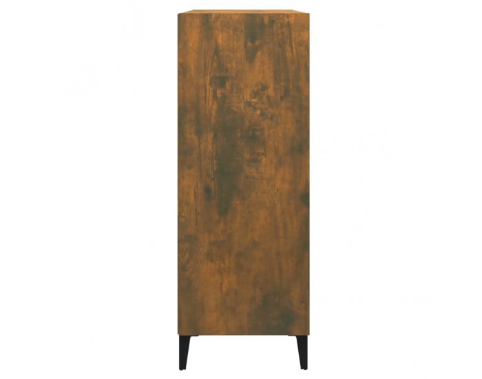 Sonata H Сайдборд, опушен дъб, 69,5x32,5x90 см, инженерно дърво