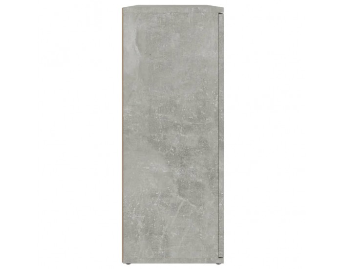 Sonata H Сайдборд, бетонно сив, 91x29,5x75 см, инженерно дърво