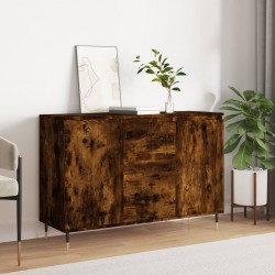 Sonata H Сайдборд, опушен дъб, 104x35x70 см, инженерно дърво - Corpuri, vitrine, biblioteci modulare