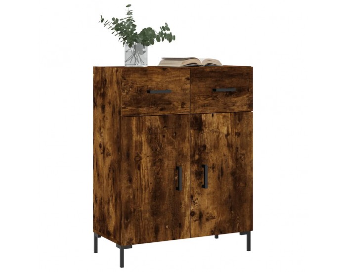 Sonata Dulap, stejar fumuriu, 69,5x34x90 cm, lemn compozit