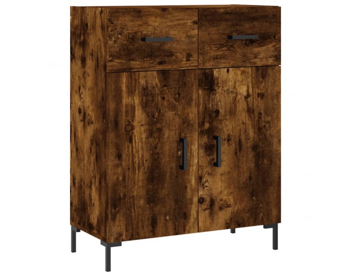 Sonata Dulap, stejar fumuriu, 69,5x34x90 cm, lemn compozit
