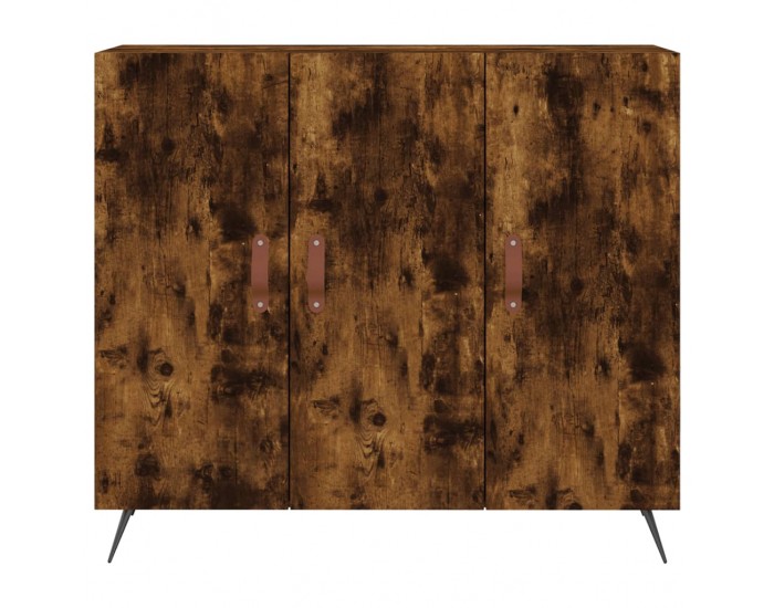 Sonata H Сайдборд, опушен дъб, 90x34x80 см, инженерно дърво