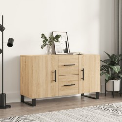 Sonata H Сайдборд, дъб сонома, 100x36x60 см, инженерно дърво - Corpuri, vitrine, biblioteci modulare
