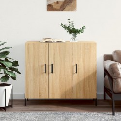 Sonata H Сайдборд, дъб сонома, 90x34x80 см, инженерно дърво - Corpuri, vitrine, biblioteci modulare