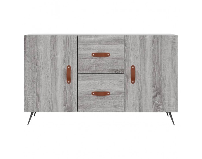 Sonata H Сайдборд, Сив сонома, 100x36x60 см, инженерно дърво
