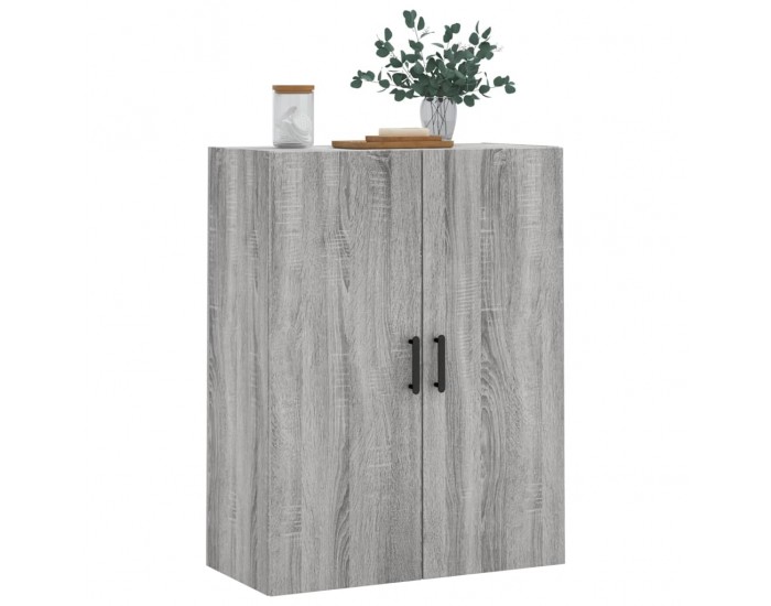 Sonata Dulap montat pe perete, gri sonoma, 69,5x34x90 cm