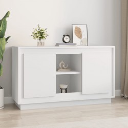Sonata H Сайдборд, бял, 102x35x60 см, инженерно дърво - Corpuri, vitrine, biblioteci modulare