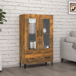 Sonata H Висок шкаф, опушен дъб, 70x31x115 см, инженерно дърво - Corpuri, vitrine, biblioteci modulare