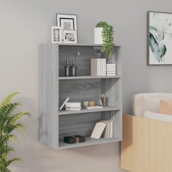 Sonata H Окачен стенен шкаф, сив сонома, 69,5x32,5x90 см - Corpuri, vitrine, biblioteci modulare
