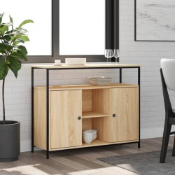 Sonata H Сайдборд, дъб сонома, 100x35x80 см, инженерно дърво - Corpuri, vitrine, biblioteci modulare