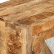 Sonata H Бюфет 80x30x71 см грубо мангово дърво масив и метал