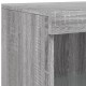 Sonata H Сайдборд с LED светлини, сив сонома, 181,5x37x100 см