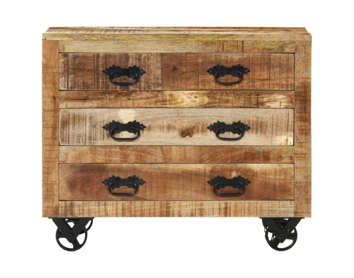 Sonata H Бюфет с 3 чекмеджета 80x30x65 см масивно мангово дърво