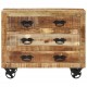 Sonata H Бюфет с 3 чекмеджета 80x30x65 см масивно мангово дърво