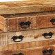 Sonata H Бюфет с 3 чекмеджета 80x30x65 см масивно мангово дърво