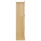 Sonata H Стъклен шкаф витрина Corona 99x43x187 см бор масив
