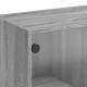 Sonata H Сайдборд, сив сонома, 102x37x75,5 см, инженерно дърво