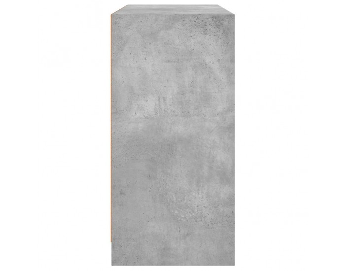 Sonata H Сайдборд, бетонно сив, 102x37x75,5 см, инженерно дърво