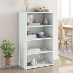 Sonata H Висок шкаф, бял, 70x41x124 см, инженерно дърво - Corpuri, vitrine, biblioteci modulare