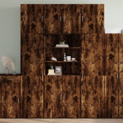 Sonata H Висок шкаф, опушен дъб, 80x42,5x249 см, инженерно дърво - Corpuri, vitrine, biblioteci modulare