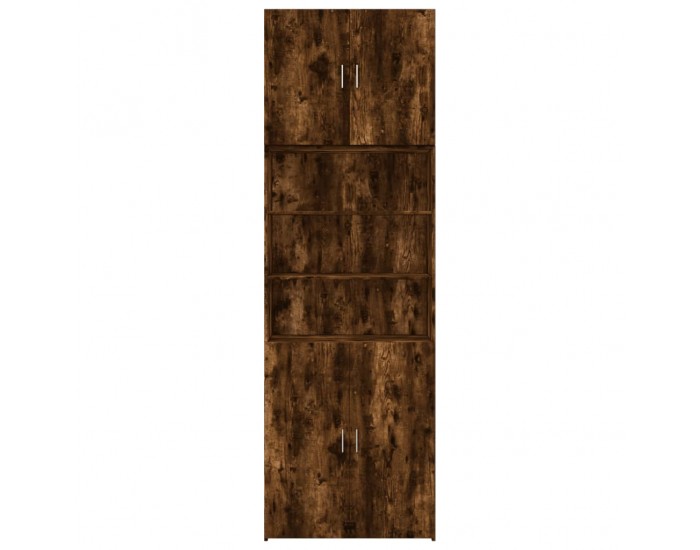 Sonata H Висок шкаф, опушен дъб, 80x42,5x249 см, инженерно дърво
