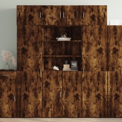 Sonata H Висок шкаф, опушен дъб, 80x42,5x185 см, инженерно дърво - Corpuri, vitrine, biblioteci modulare