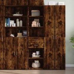 Sonata H Висок шкаф, опушен дъб, 45x42,5x185 см, инженерно дърво - Corpuri, vitrine, biblioteci modulare
