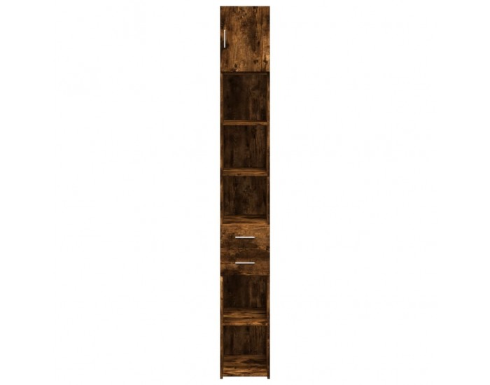 Sonata Dulap de depozitare slim, stejar fumuriu, 30x42,5x225 cm, lemn