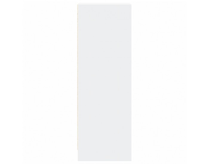 Sonata H Сайдборд с LED, бял, 42,5x34x100 см, инженерно дърво