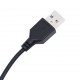 Sonata H Сайдборд с LED, бял, 72x34x100 см, инженерно дърво