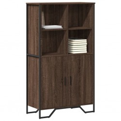 Sonata H Висок шкаф, кафяв дъб, 79,5x35,5x137,5 см, инженерно дърво - Corpuri, vitrine, biblioteci modulare