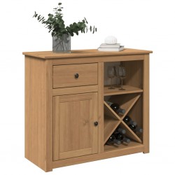 Sonata H Сайдборд с чекмедже Panama, 93x40x80 см, борово дърво масив - Corpuri, vitrine, biblioteci modulare