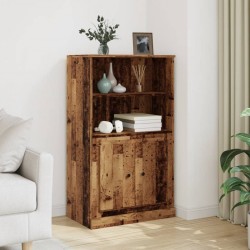 Sonata H Висок шкаф, старо дърво, 60x35,5x103,5см, инженерно дърво - Corpuri, vitrine, biblioteci modulare