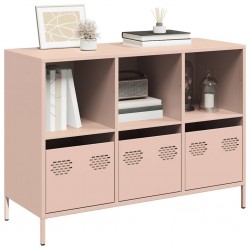 Sonata H Бюфет, розов, 101,5x39x73,5 см, студеновалцувана стомана - Living