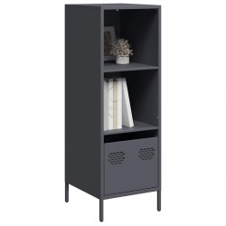 Sonata H Висок шкаф, антрацит, 35x39x103,5 см, стомана - Corpuri, vitrine, biblioteci modulare
