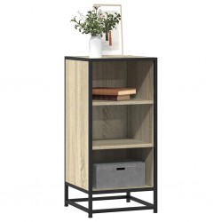 Sonata H Сайдборд, дъб сонома, 35,5x35x76 см, инженерно дърво и метал - Corpuri, vitrine, biblioteci modulare