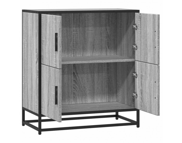 Sonata H Шкаф Grey Sonoma 68x35x76 cm Изработена дървесина