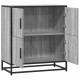 Sonata H Шкаф Grey Sonoma 68x35x76 cm Изработена дървесина