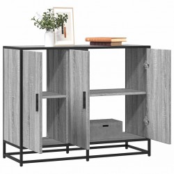 Sonata H Сайдборд, сив сонома, 94x35x76 см, инженерно дърво - Corpuri, vitrine, biblioteci modulare
