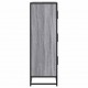 Sonata H Висока дъска Grey Sonoma 68x35x106,5 cm Обработено дърво