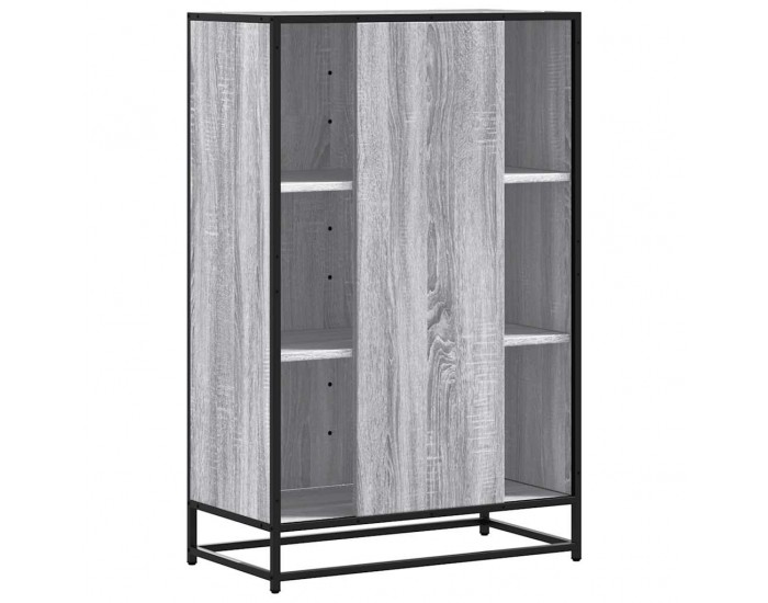 Sonata H Висока дъска Grey Sonoma 68x35x106,5 cm Обработено дърво