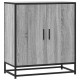 Sonata H Шкаф Grey Sonoma 68x35x76 cm Изработена дървесина и метал