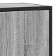 Sonata H Шкаф Grey Sonoma 68x35x76 cm Изработена дървесина и метал