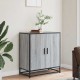 Sonata H Шкаф Grey Sonoma 68x35x76 cm Изработена дървесина и метал