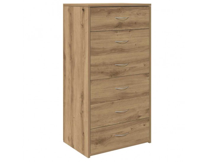 Sonata H Шкаф с 6 чекмеджета Artisan Oak 50x34x96 cm Инженерна дървесина