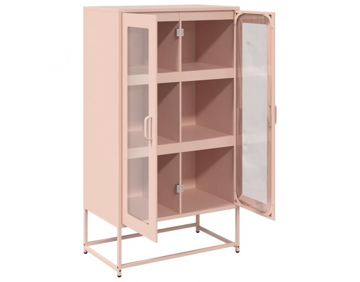 Sonata H Висока дъска Pink 68x39x123 cm Стомана